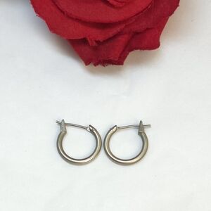 Dainty Silver Plated Hoop Earrings